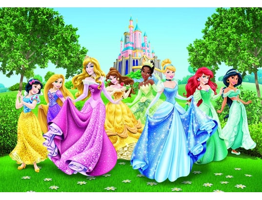 Papier peint Princesses Disney 360X255 CM  Papier peint sur Papier peint  pour enfant sur Déco de Héros