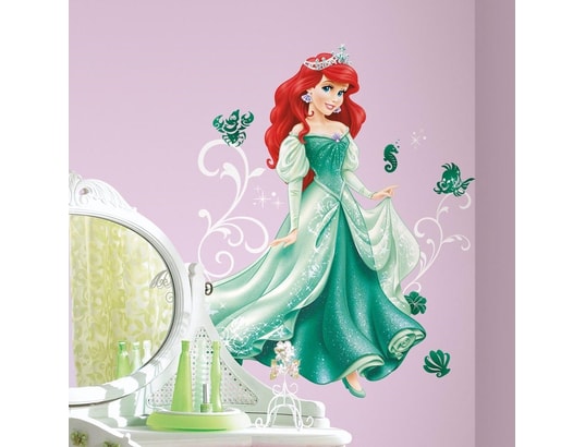 Stickers géant Ariel Robe de Bal la Petite Sirène Princesse Disney ROOMMATES