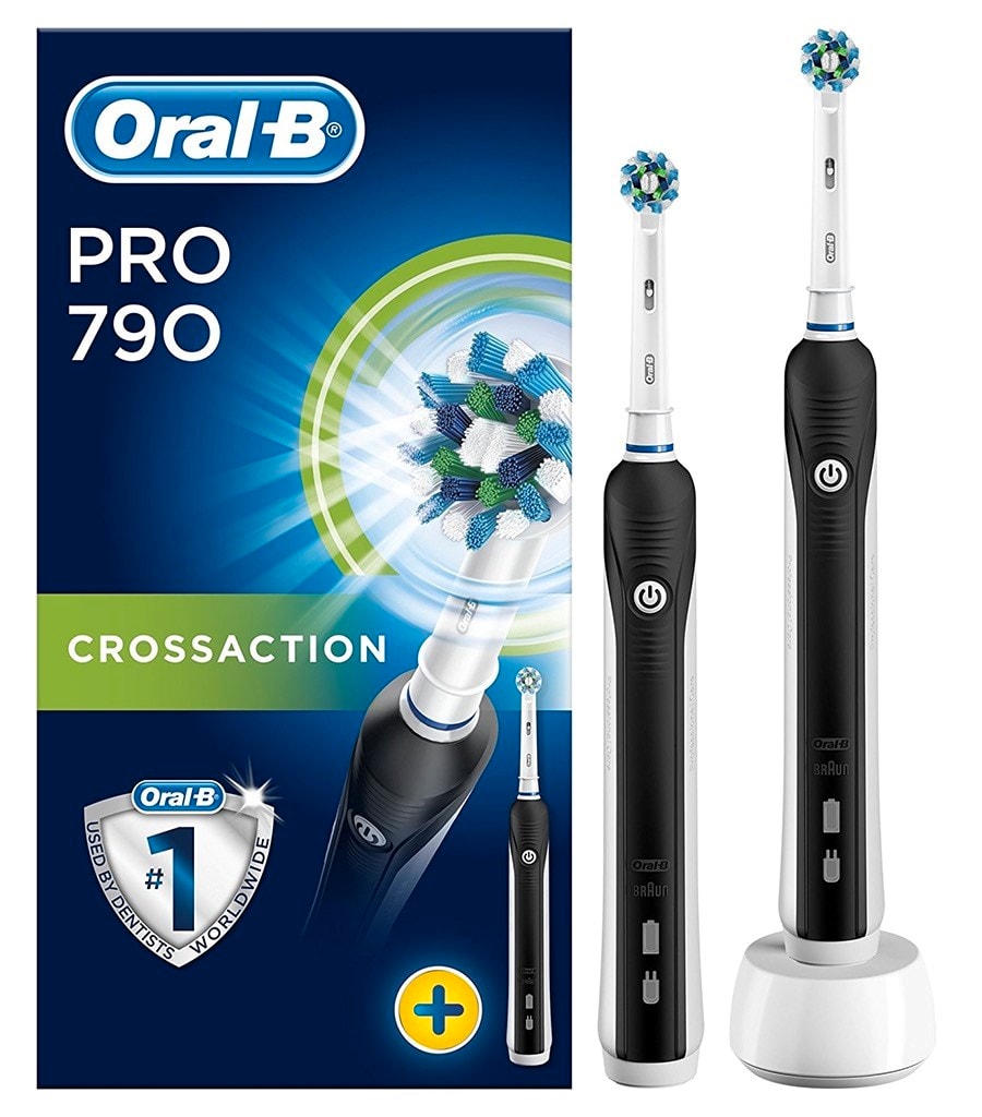 Brosses à Dents électriques Oral-B Pro 790 CrossAction Duo ORAL B Pas ...