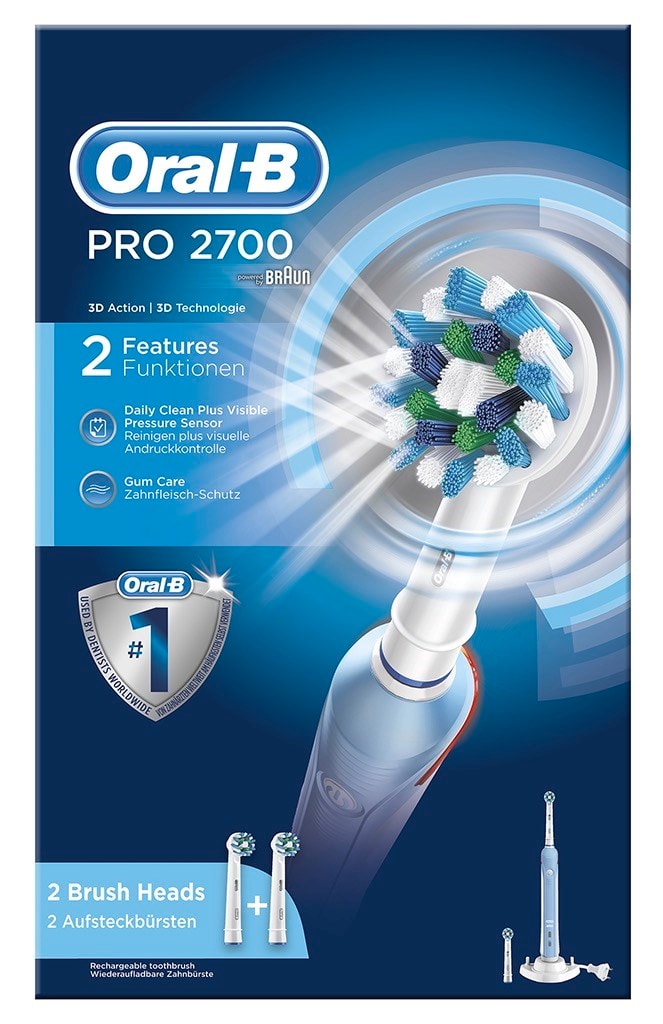 Brosse à Dents électrique Oral-B Pro 2700 CrossAction ORAL B