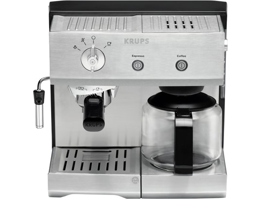 Krups KM8508 Machine combiné filtres et expresso Noir 