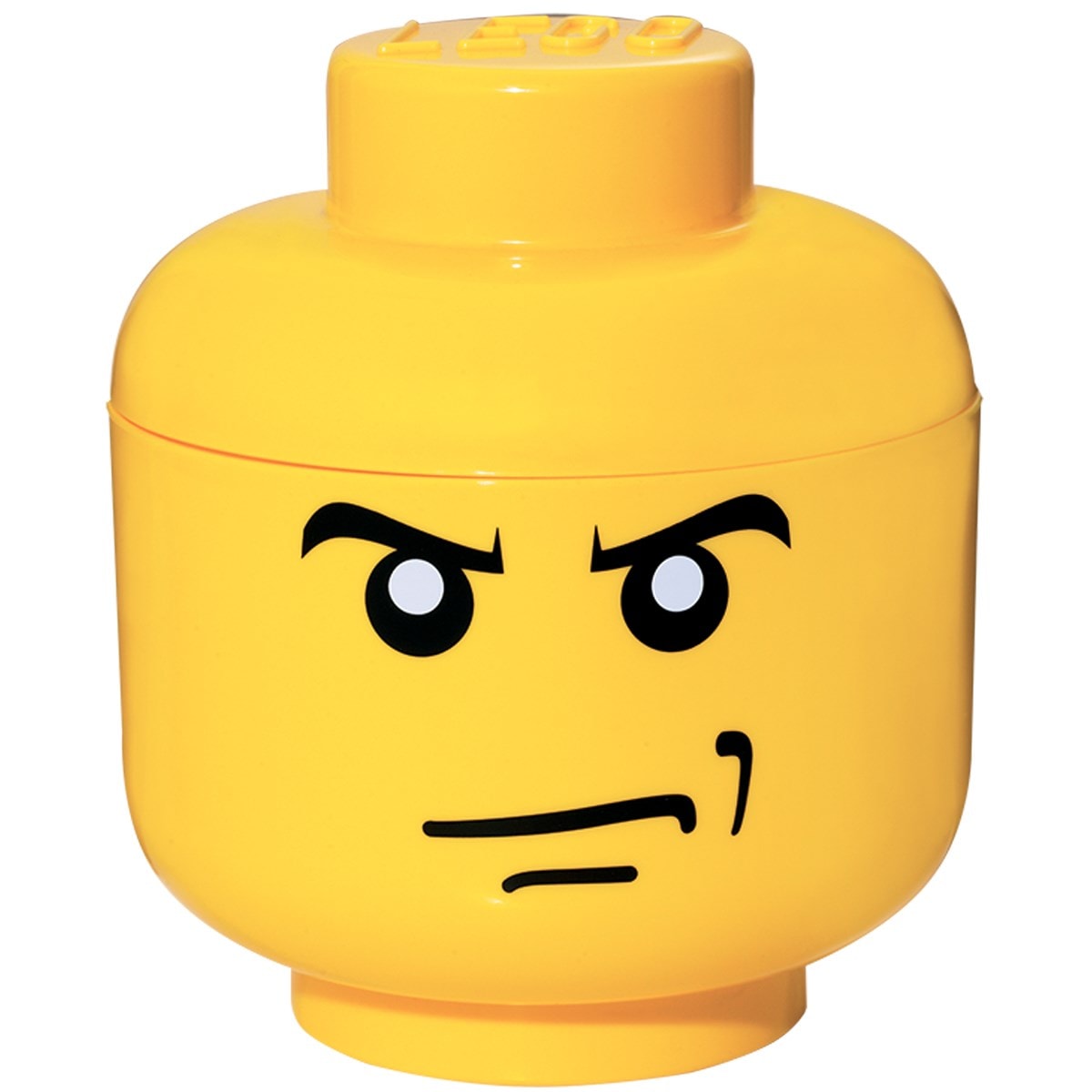 Rangement Tête de Lego Garçon Faché LEGO Pas Cher