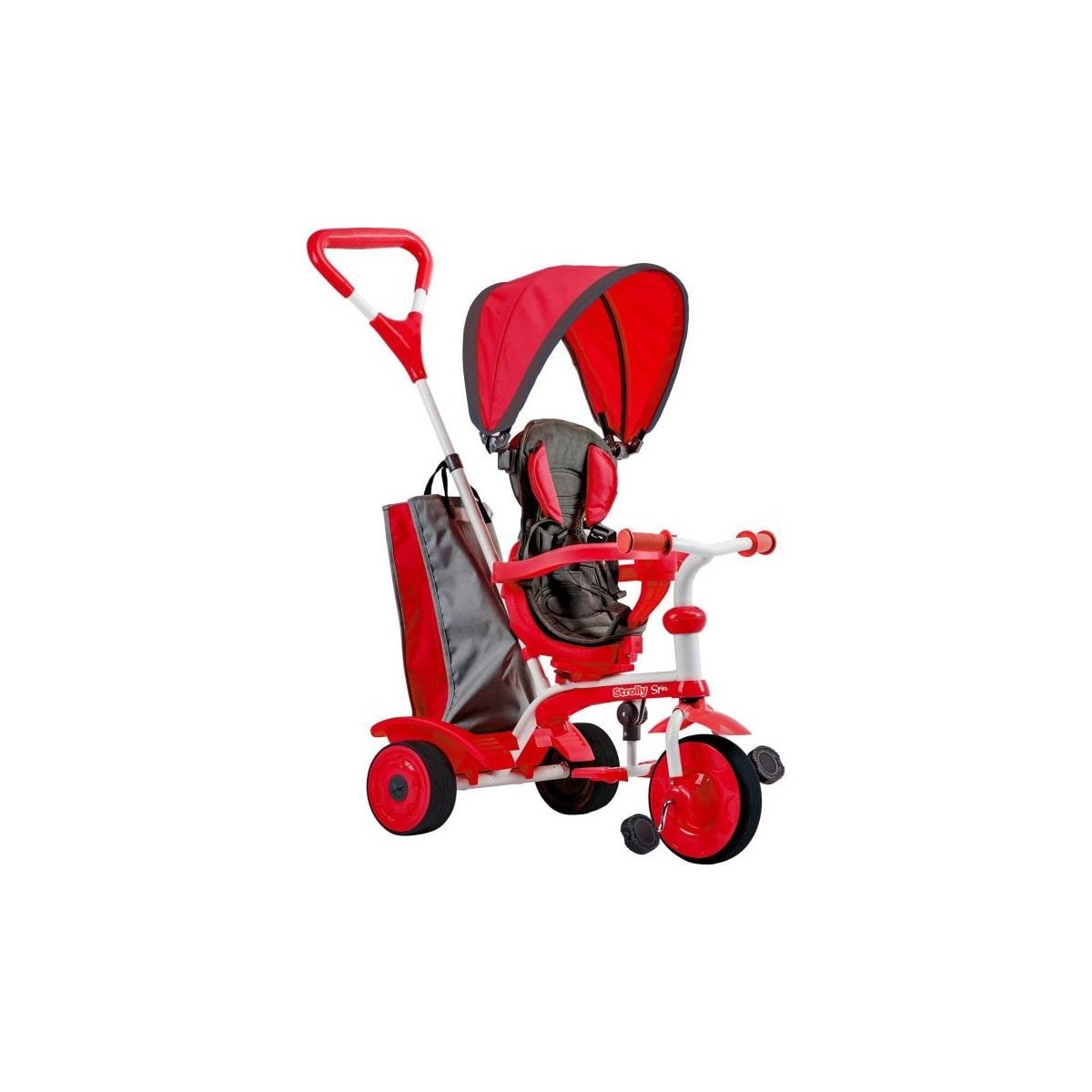 STROLLY Tricycle Evolutif Strolly Spin Rouge YVOLUTION Pas Cher