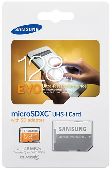Samsung carte mémoire micro-sd 128 go evo+ SAMSUNG Pas Cher