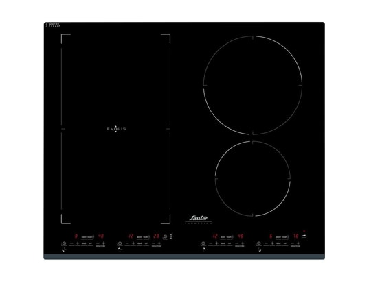 SAUTER - SPI4360X - Table induction - 3 foyers dont 1 zone