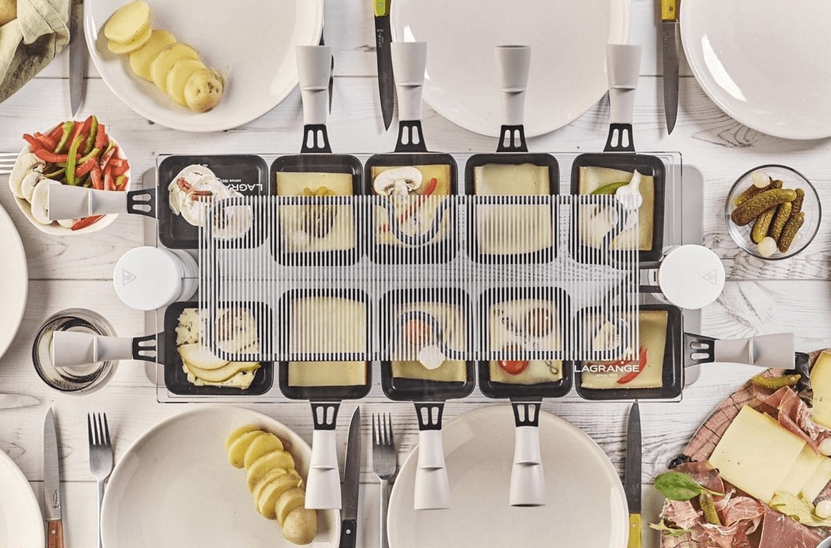 LAGRANGE Raclette Multifonction 009404 : : Cuisine et Maison