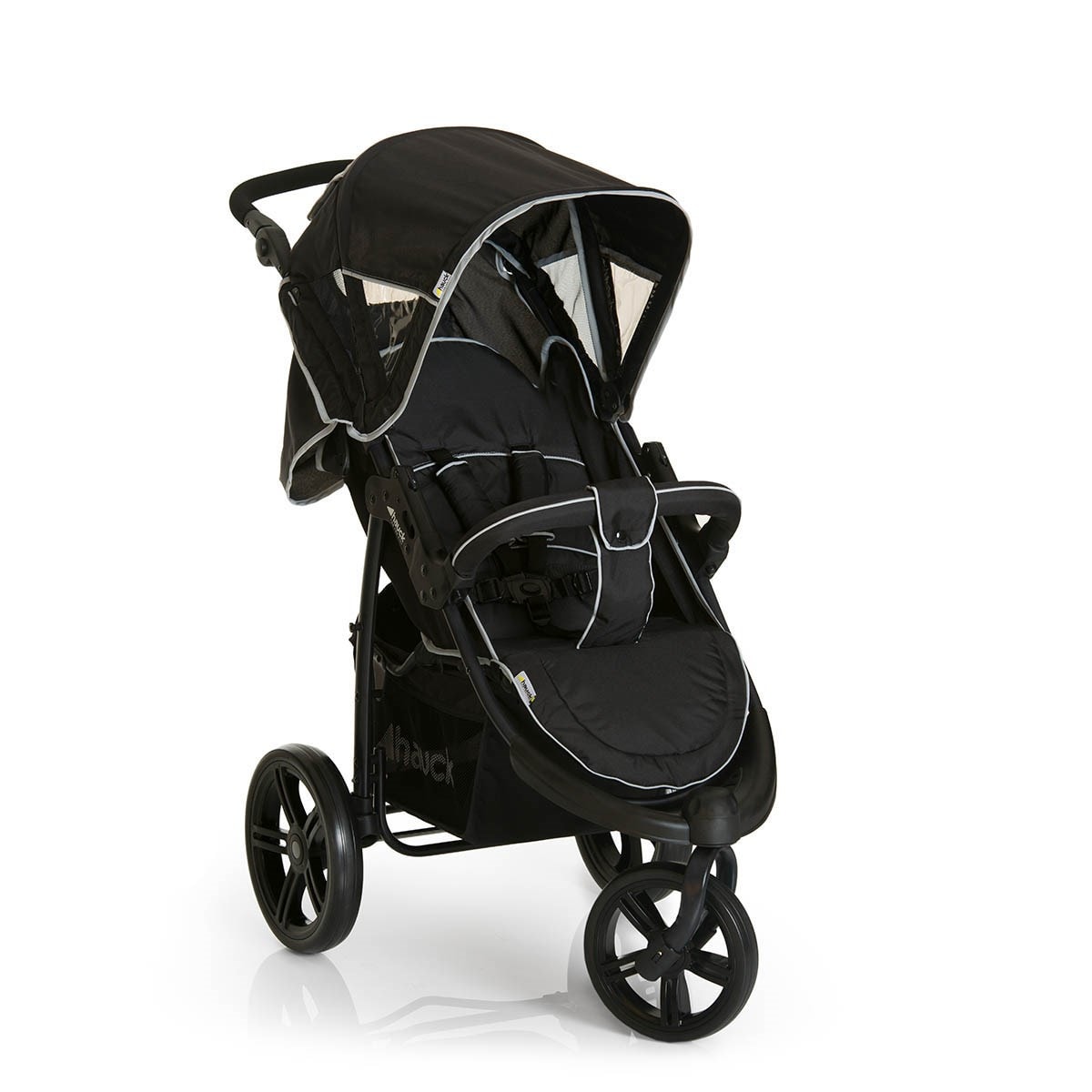 Poussette combinée Viper SLX Trioset - Caviar Grey HAUCK 745